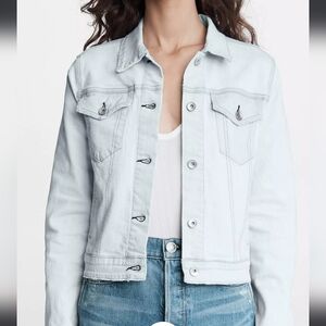 Rag & Bone Light Wash Denim Jacket Size M